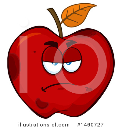 Royalty-Free (RF) Apple Clipart Illustration by Hit Toon - Stock Sample #1460727