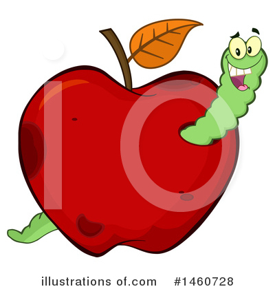Royalty-Free (RF) Apple Clipart Illustration by Hit Toon - Stock Sample #1460728