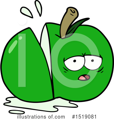 Royalty-Free (RF) Apple Clipart Illustration by lineartestpilot - Stock Sample #1519081