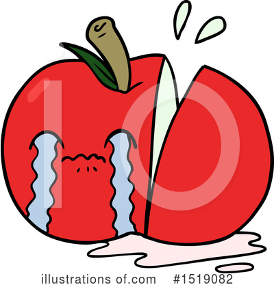 Royalty-Free (RF) Apple Clipart Illustration by lineartestpilot - Stock Sample #1519082