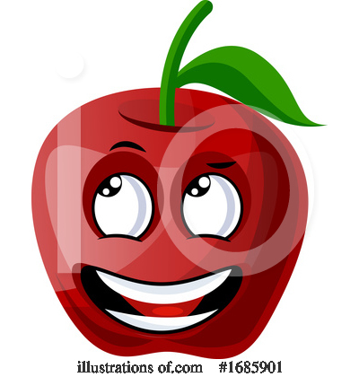 Royalty-Free (RF) Apple Clipart Illustration by Morphart Creations - Stock Sample #1685901