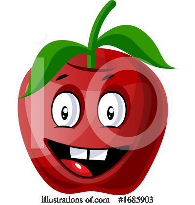 Royalty-Free (RF) Apple Clipart Illustration by Morphart Creations - Stock Sample #1685903