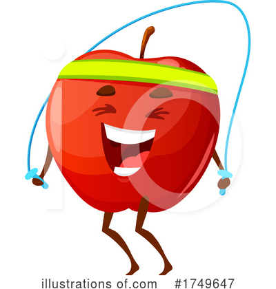 Royalty-Free (RF) Apple Clipart Illustration by Vector Tradition SM - Stock Sample #1749647