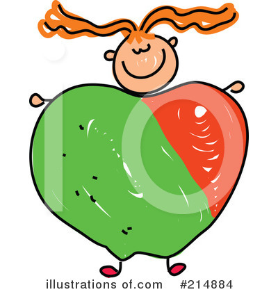 Royalty-Free (RF) Apple Clipart Illustration by Prawny - Stock Sample #214884