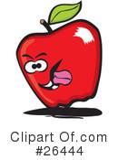 Apple Clipart #26444 by David Rey