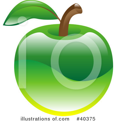 Apple Clipart #40375 by AtStockIllustration