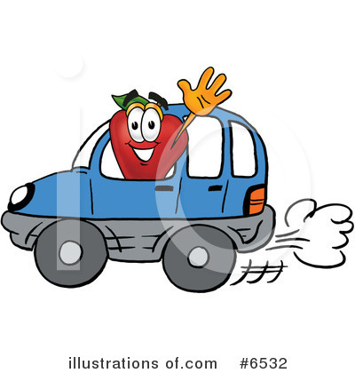 Royalty-Free (RF) Apple Clipart Illustration by Mascot Junction - Stock Sample #6532