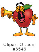Apple Clipart #6546 by Mascot Junction