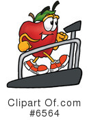 Apple Clipart #6564 by Mascot Junction
