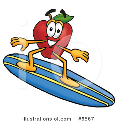 Royalty-Free (RF) Apple Clipart Illustration by Mascot Junction - Stock Sample #6567