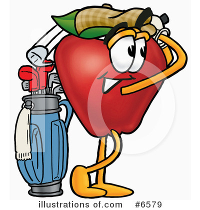 Apple Character Clipart #6579 by Toons4Biz