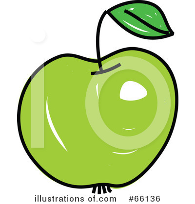 Royalty-Free (RF) Apple Clipart Illustration by Prawny - Stock Sample #66136