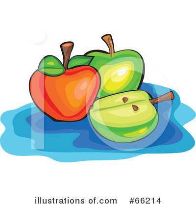 Royalty-Free (RF) Apple Clipart Illustration by Prawny - Stock Sample #66214