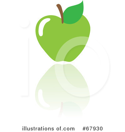 Royalty-Free (RF) Apple Clipart Illustration by Rosie Piter - Stock Sample #67930