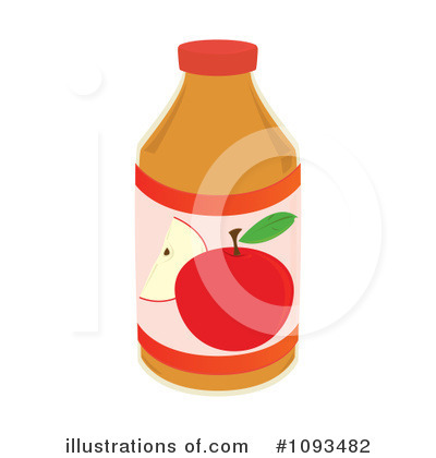 Royalty-Free (RF) Apple Juice Clipart Illustration by Randomway - Stock Sample #1093482