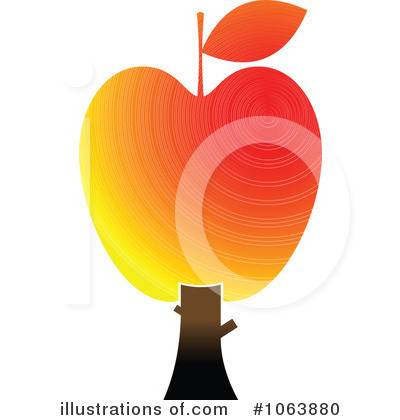 Apple Tree Clipart #1063880 by Vector Tradition SM