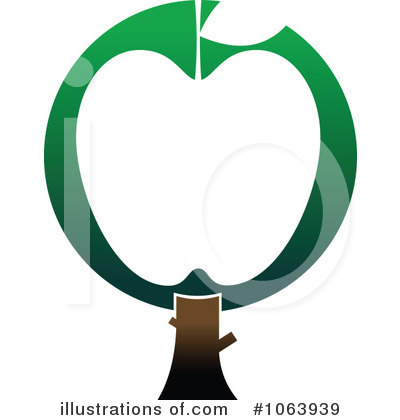 Apple Tree Clipart #1063939 by Vector Tradition SM