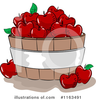 Royalty-Free (RF) Apples Clipart Illustration by BNP Design Studio - Stock Sample #1163491