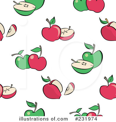 Royalty-Free (RF) Apples Clipart Illustration by Frisko - Stock Sample #231974