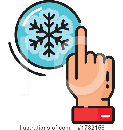 Snowflake Clipart #1782156 by Vector Tradition SM