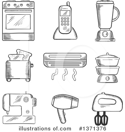 Oven Clipart #1371376 by Vector Tradition SM