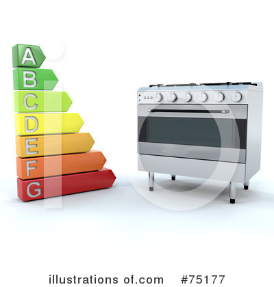 Royalty-Free (RF) Appliances Clipart Illustration by KJ Pargeter - Stock Sample #75177