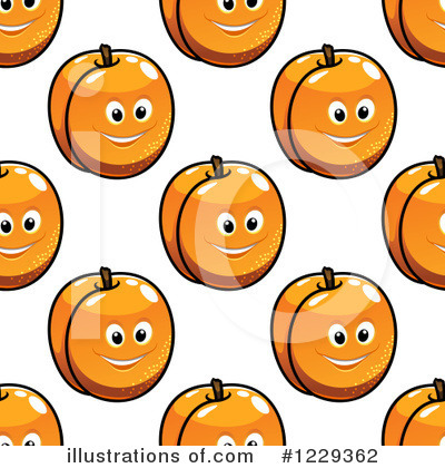 Royalty-Free (RF) Apricot Clipart Illustration by Vector Tradition SM - Stock Sample #1229362