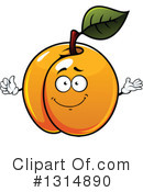 Apricot Clipart #1314890 by Vector Tradition SM