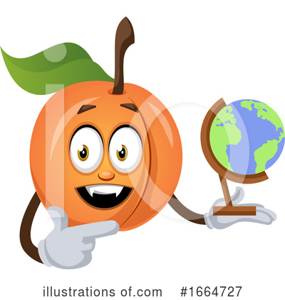 Royalty-Free (RF) Apricot Clipart Illustration by Morphart Creations - Stock Sample #1664727