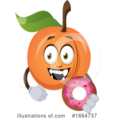 Royalty-Free (RF) Apricot Clipart Illustration by Morphart Creations - Stock Sample #1664737