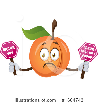 Royalty-Free (RF) Apricot Clipart Illustration by Morphart Creations - Stock Sample #1664743