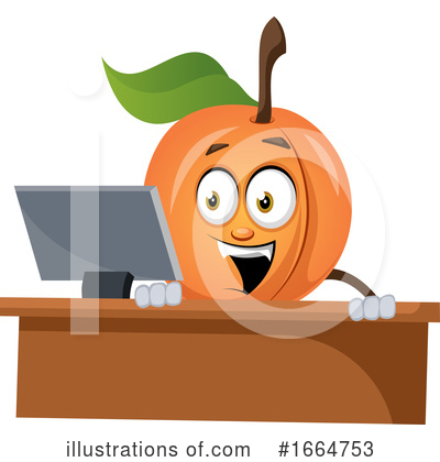 Royalty-Free (RF) Apricot Clipart Illustration by Morphart Creations - Stock Sample #1664753
