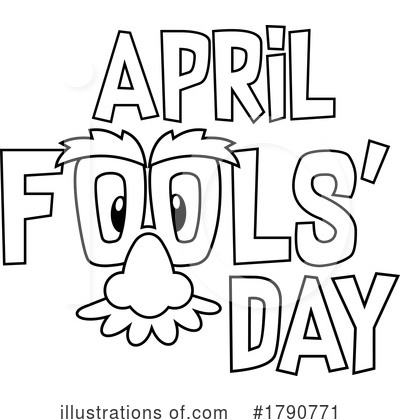 April Fools Clipart #1790771 by Hit Toon