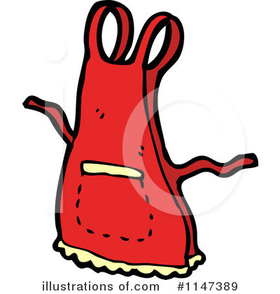 Royalty-Free (RF) Apron Clipart Illustration by lineartestpilot - Stock Sample #1147389