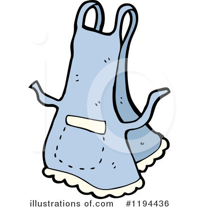 Royalty-Free (RF) Apron Clipart Illustration by lineartestpilot - Stock Sample #1194436
