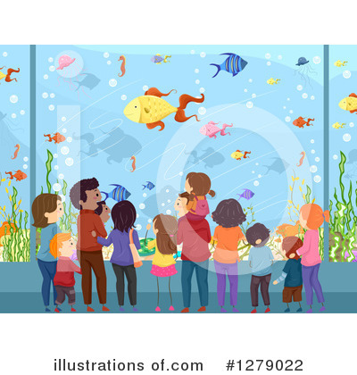 Royalty-Free (RF) Aquarium Clipart Illustration by BNP Design Studio - Stock Sample #1279022
