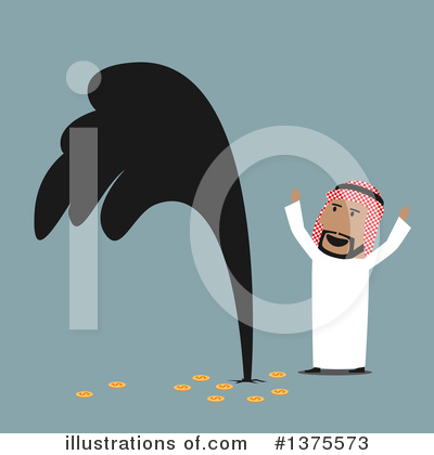 Royalty-Free (RF) Arabian Business Man Clipart Illustration by Vector Tradition SM - Stock Sample #1375573