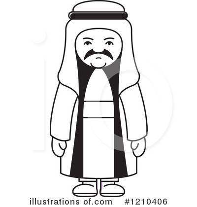 Muslim Clipart #1210406 by Lal Perera