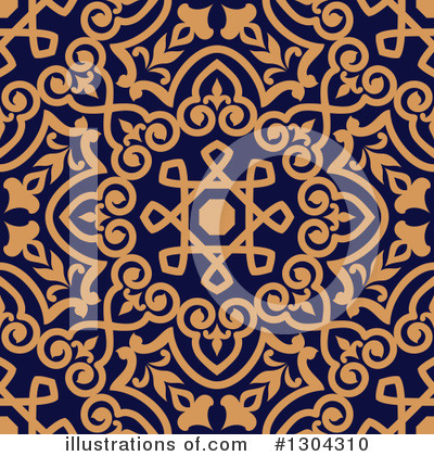 Arabesque Clipart #1304310 by Vector Tradition SM