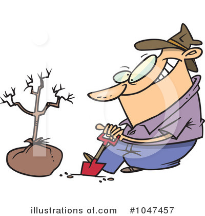 Plant Clipart #1047457 by toonaday