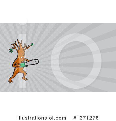 Royalty-Free (RF) Arborist Clipart Illustration by patrimonio - Stock Sample #1371276