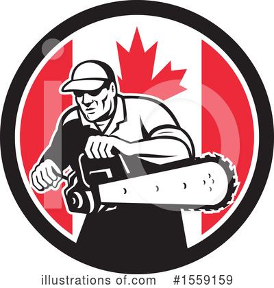 Canadian Flag Clipart #1559159 by patrimonio