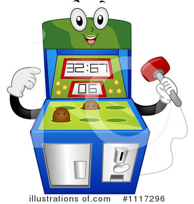 Royalty-Free (RF) Arcade Game Clipart Illustration by BNP Design Studio - Stock Sample #1117296