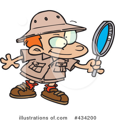 Magnifying Glass Clipart #434200 by toonaday