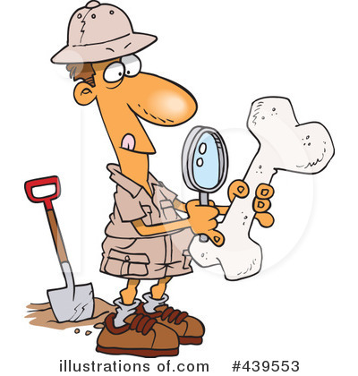 Royalty-Free (RF) Archaeology Clipart Illustration by toonaday - Stock Sample #439553