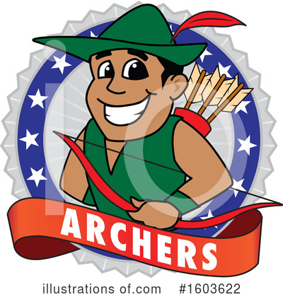 Archery Clipart #1603622 by Toons4Biz