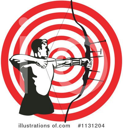 Archery Clipart #1131204 by patrimonio
