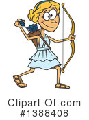 Archery Clipart #1388408 by toonaday