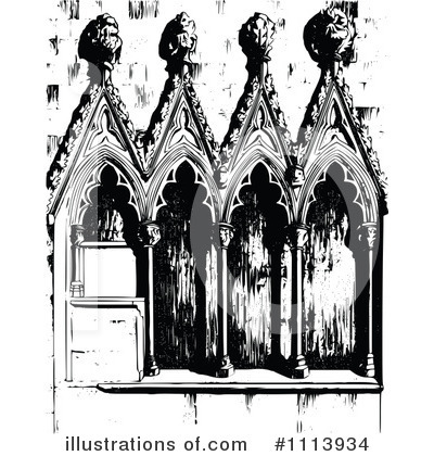 Royalty-Free (RF) Architecture Clipart Illustration by Prawny Vintage - Stock Sample #1113934