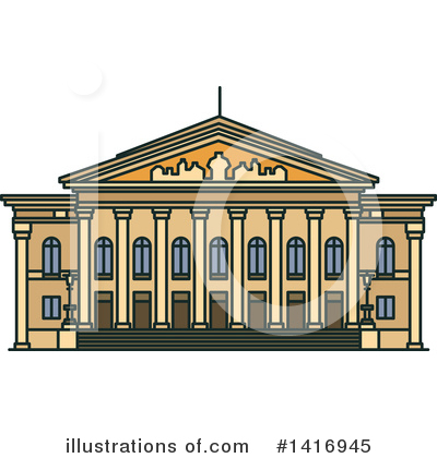 Royalty-Free (RF) Architecture Clipart Illustration by Vector Tradition SM - Stock Sample #1416945